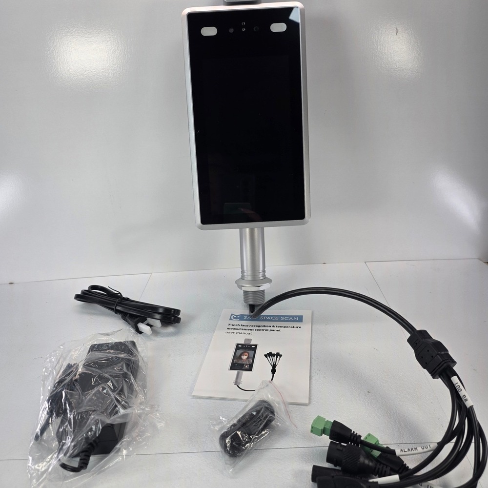 Safe Space Scan 3S-07TW 7in Face Recognition Temperature Access Control Terminal